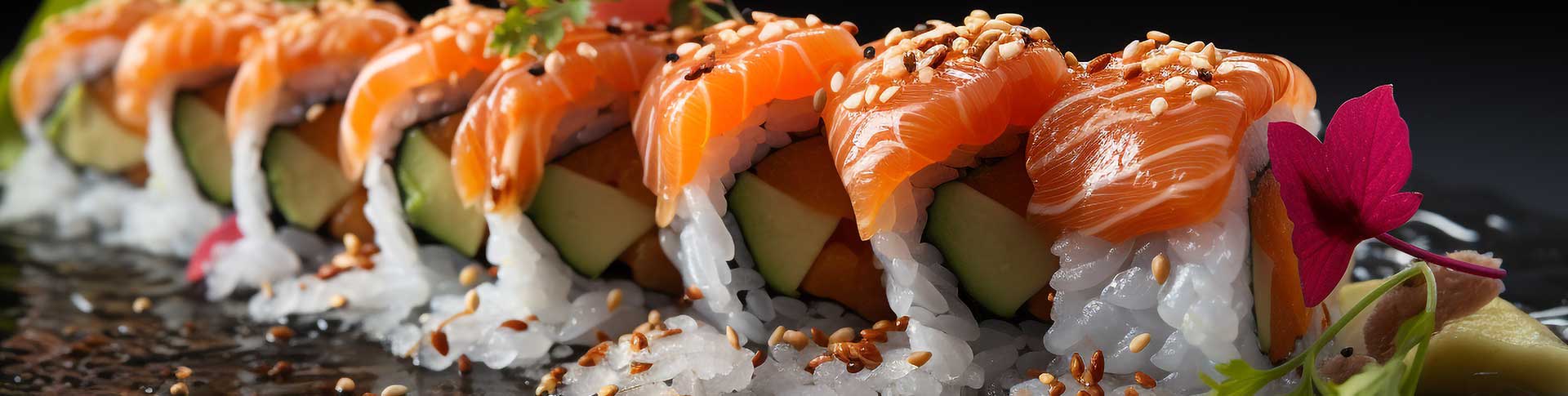 Special Rolls mit Topping